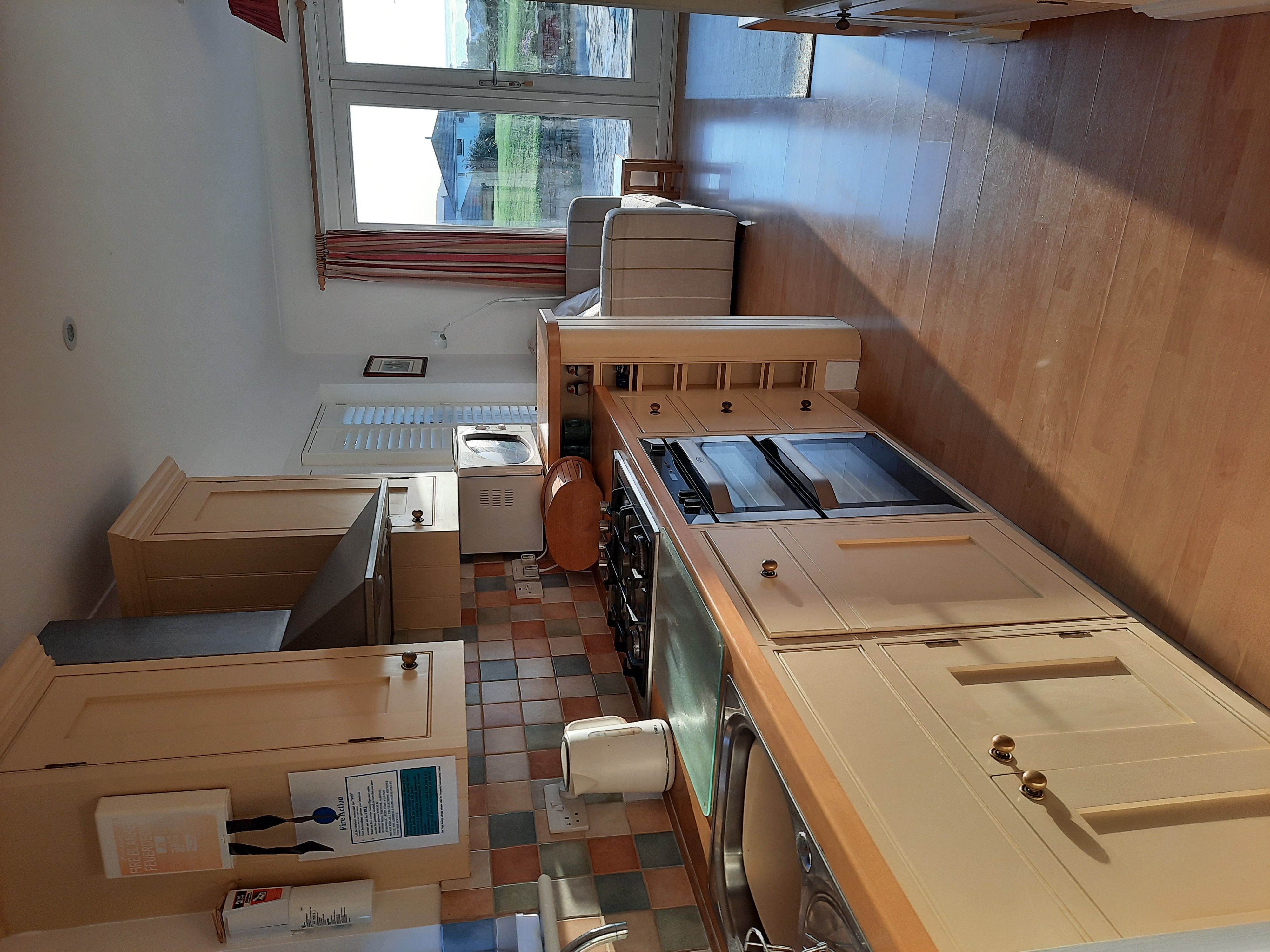 Kitchen and dining area